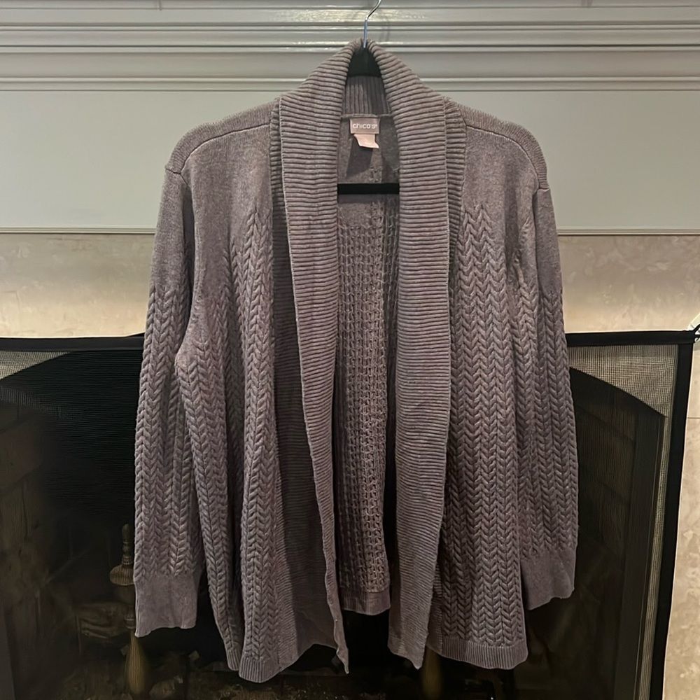 Chico’s cardigan size large